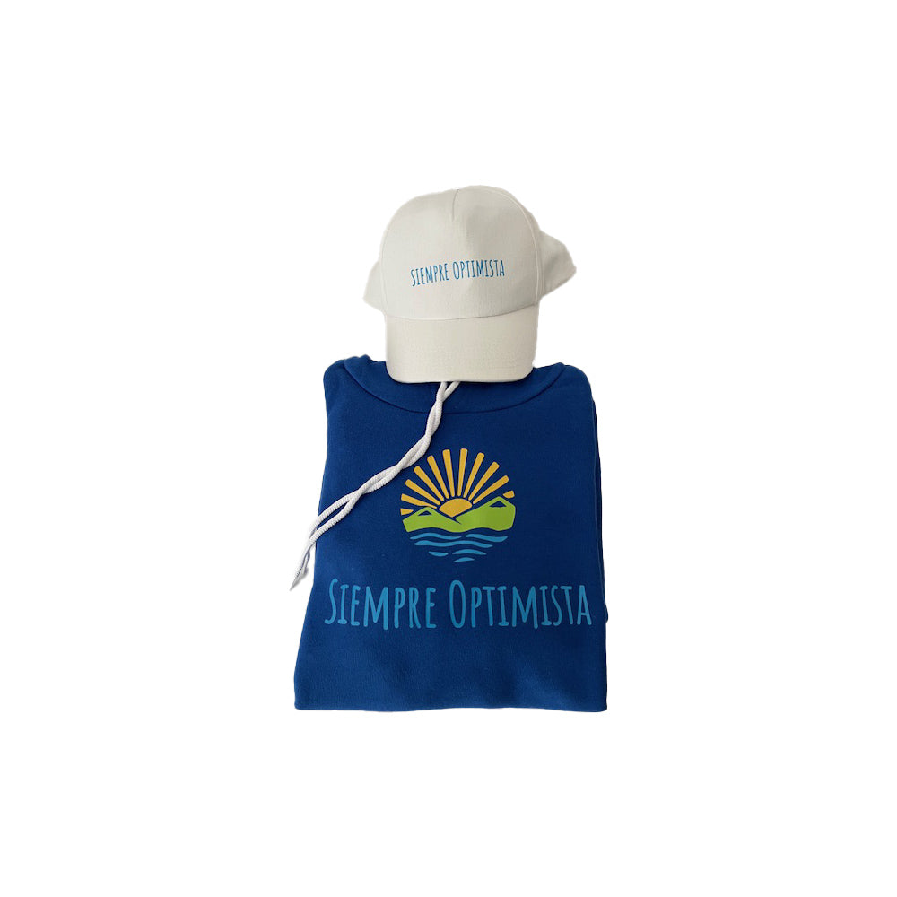 Siempre Optimista™ Coastal Sunrise Hoodie